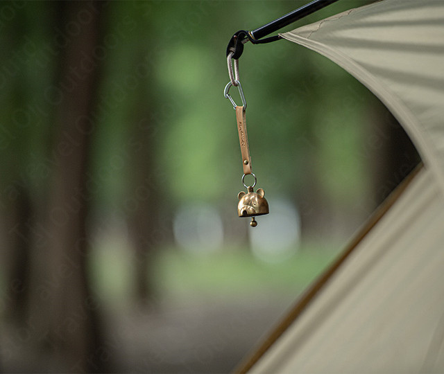 Przenośny dzwonek wietrzny Naturehike Ultralight - idealny do dekoracji atmosfery w czasie imprez i podczas campingu - mosiądz - Wianko - 8