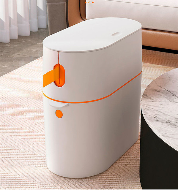 Kosz na śmieci automatyczny do przechowywania w szafce kubły-łazienka-pojemnik gospodarstwa domowego - Wianko - 1