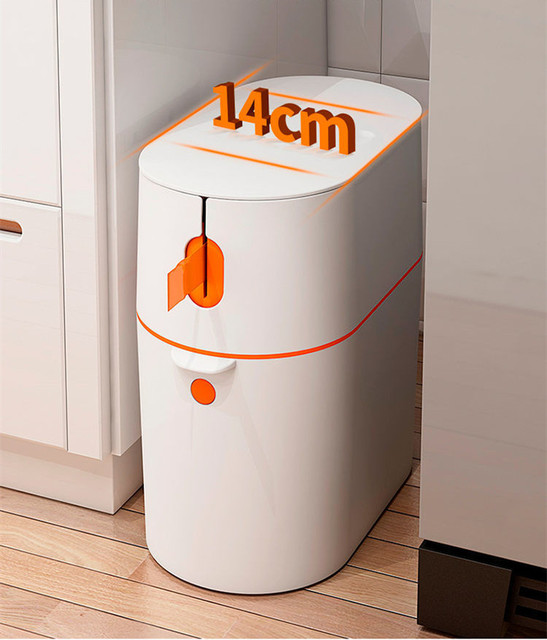 Kosz na śmieci automatyczny do przechowywania w szafce kubły-łazienka-pojemnik gospodarstwa domowego - Wianko - 3