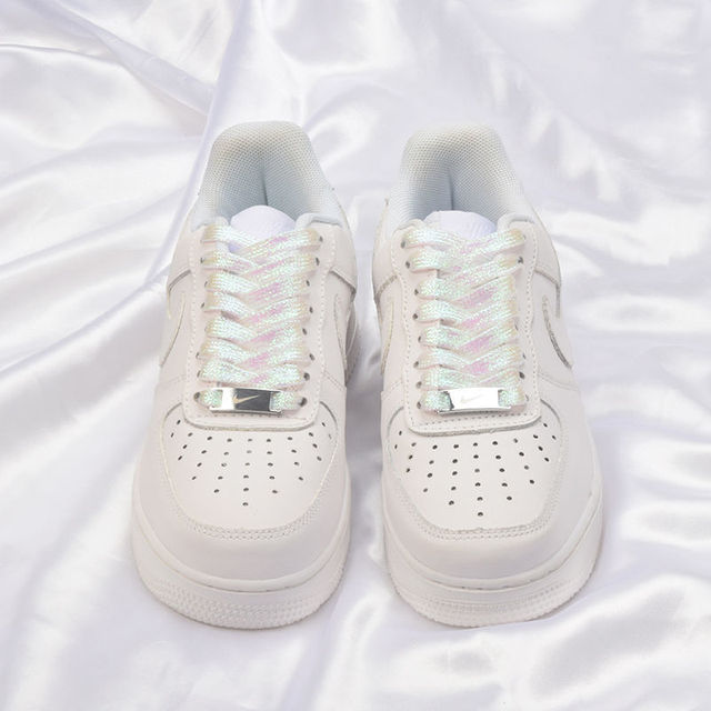 Luxury DIY Sneaker Charms - Popularna kolorowa sznurowadła dla Nike Air Force 1 - Wianko - 13