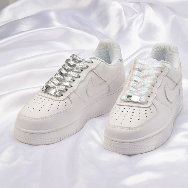 Luxury DIY Sneaker Charms - Popularna kolorowa sznurowadła dla Nike Air Force 1 - Wianko - 12
