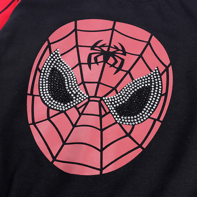 Chłopcy: Spiderman Moda - Top + Spodnie 2 szt. Jesienne Dresy 2-10 lat - Wianko - 8
