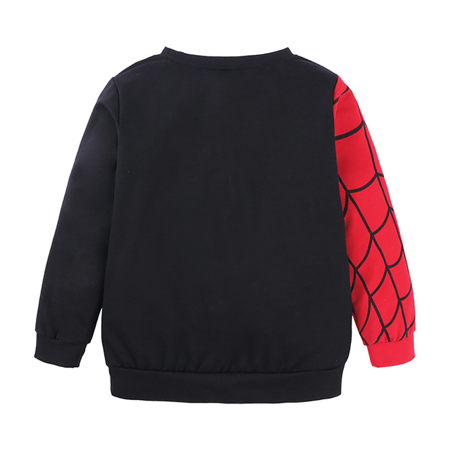 Chłopcy: Spiderman Moda - Top + Spodnie 2 szt. Jesienne Dresy 2-10 lat - Wianko - 7