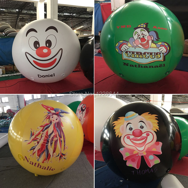 Duży kulowy balon PVC z logo - DIY reklama na całym świecie - Wianko - 1