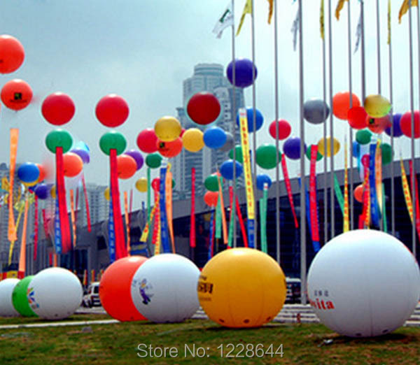 Duży kulowy balon PVC z logo - DIY reklama na całym świecie - Wianko - 2