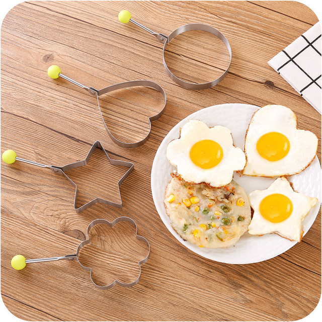 Foremki do omletów ze stali nierdzewnej w kształcie zwierząt - zestaw 3 sztuk - Wianko - 7