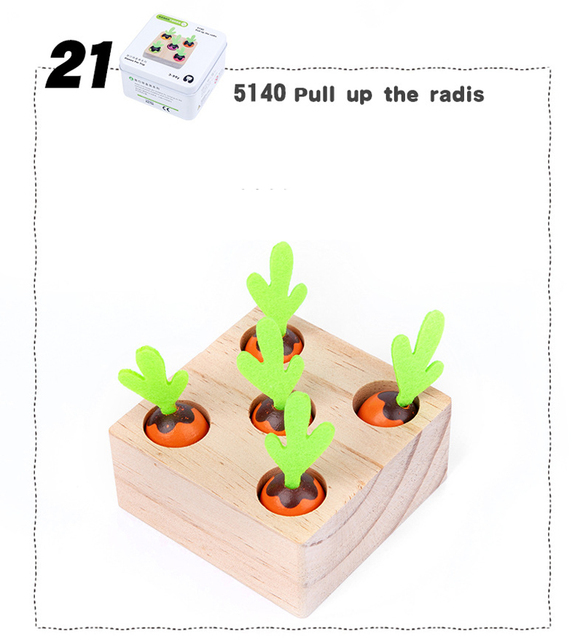 Zestaw klocków drewnianych dla dzieci TinBox Storage Organizer - Tangram puzzle 3D, koraliki układanki, domino, Gyro Spin, szachy, gra montessori - Wianko - 23