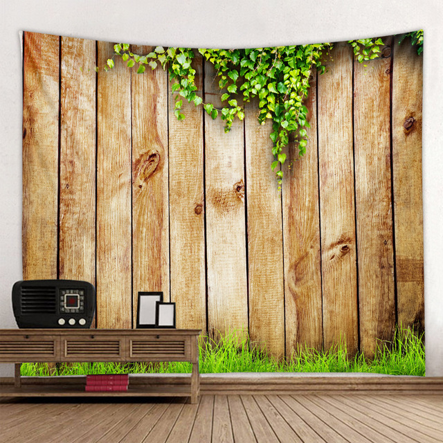 Dekoracyjna drewniana płyta zielony liść z poliestru - wieloma rozmiarami - Wianko - 10