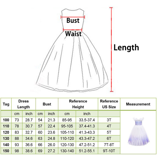 Sukienka dzieci królowej śniegu 2 Elsa, w kolorze białym, dla dziewczynki na lato i kostium na Halloween - Wianko - 1
