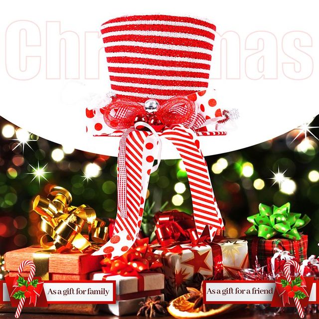 Czubek choinkowy - Gwiazda Bożonarodzeniowa w kształcie cylindra z dekoracyjnym wierzchołkiem, wstążką Bowknot i świecącą lalką anioła LED - Wianko - 19