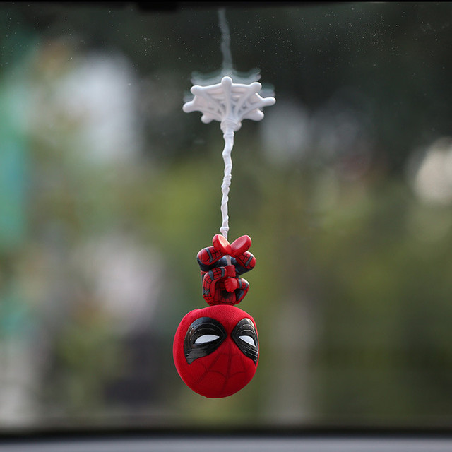 Figurka Disney Spiderman Kawaii Bobblehead - dekoracja biurka, samochodu i ściany, idealna jako prezent dla dziecka - Wianko - 15