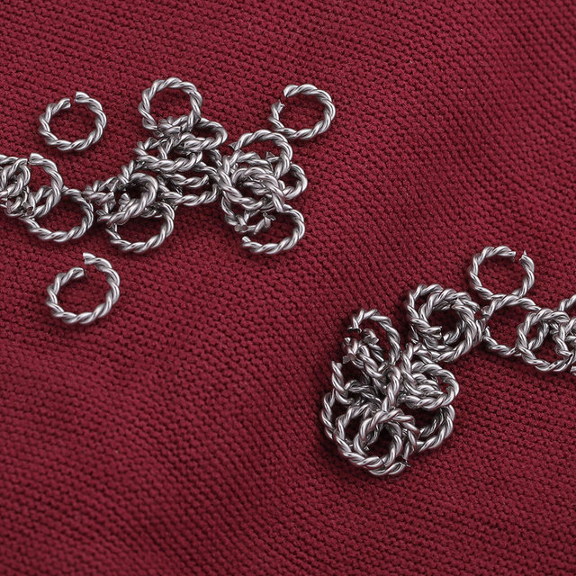 50 sztuk/partia specjalnych otwartych pierścieni złączowych do tworzenia biżuterii z wysokiej jakości stali nierdzewnej o średnicach 6/8/10/12 mm - Wianko - 8