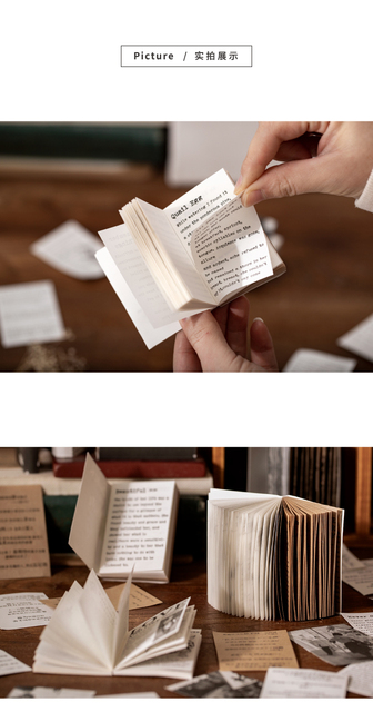 Vintage angielska litera tło materiał książka Kraft karta junkJournal DIY Scrapbooking, rzemiosło papierowy materiał Retro karta LOMO - Wianko - 11