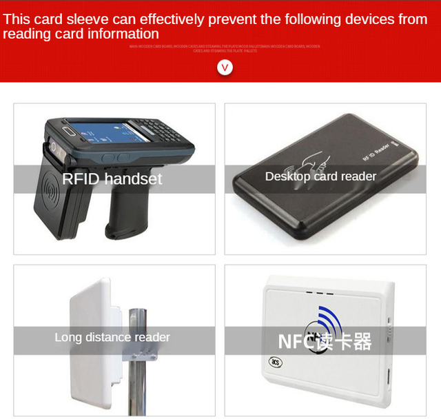 Etui na karty bankowe RFID z blokadą czytnika, 10 sztuk, metalowe - Wianko - 2