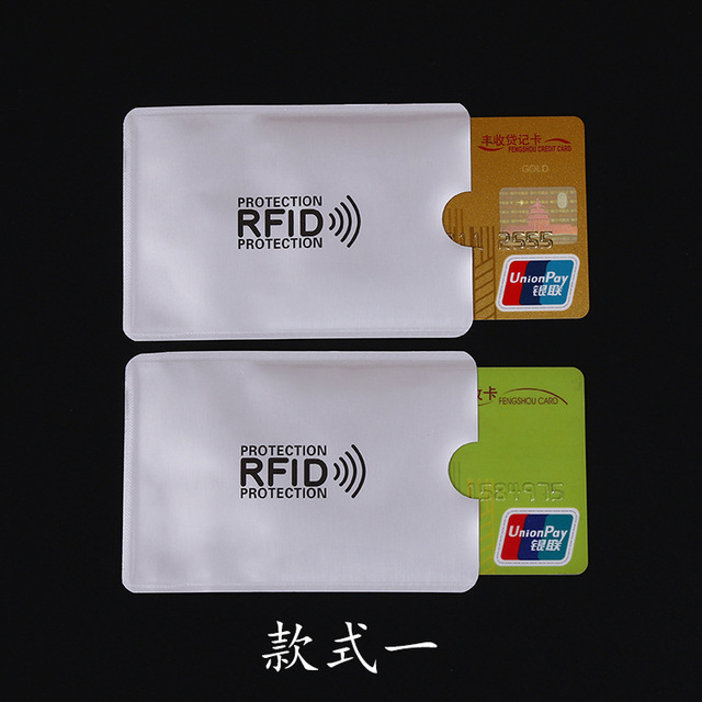 Etui na karty bankowe RFID z blokadą czytnika, 10 sztuk, metalowe - Wianko - 3