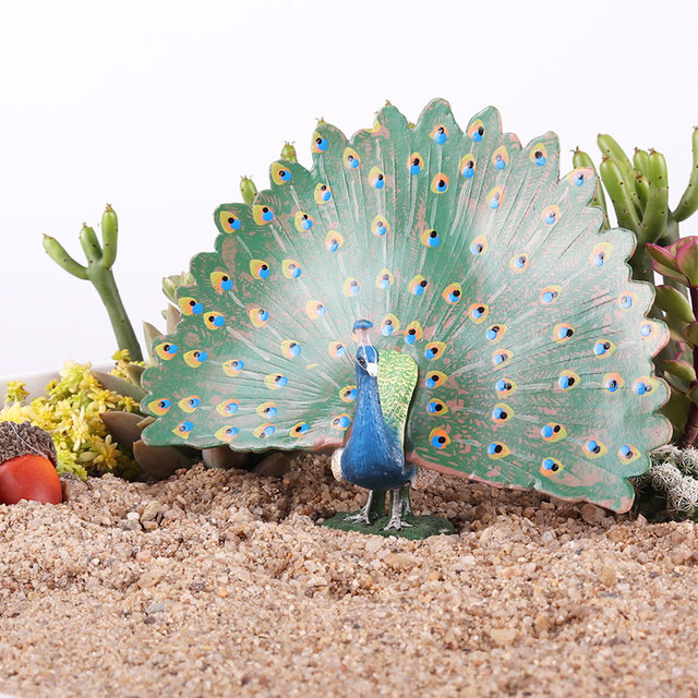 Figurka oryginalnego turkawskiego orła papugi Flamenco PVC Action Figures - edukacyjna zabawka dla dzieci - Wianko - 7