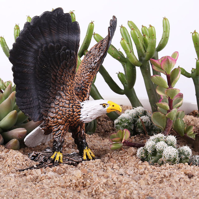 Figurka oryginalnego turkawskiego orła papugi Flamenco PVC Action Figures - edukacyjna zabawka dla dzieci - Wianko - 20