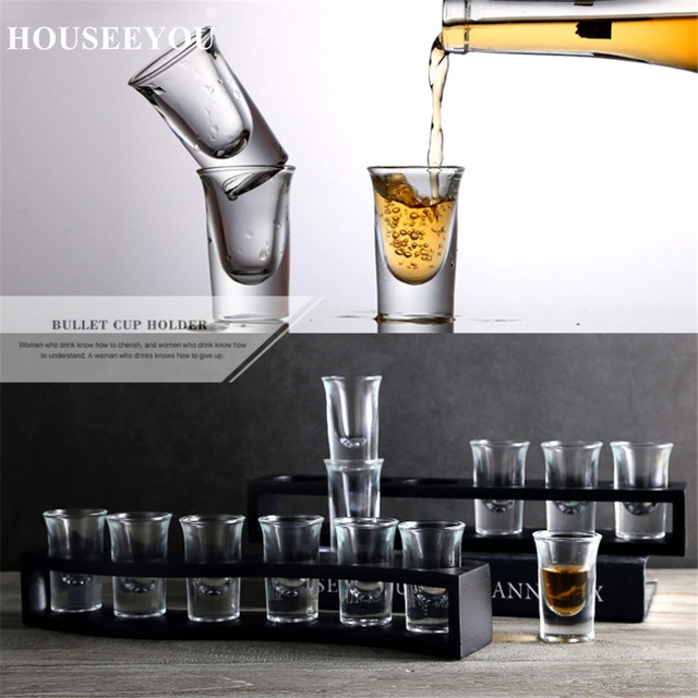Kufle Houseeyou Thule: 6 sztuk zestawu duchów, kieliszki Bold Bar Club Tumbler na alkohol do wina, koktajli, kubki Bullet do wódki - Wianko - 5