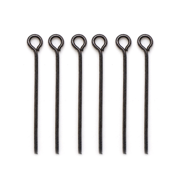 200 sztuk Flat Head Pins, różne długości, złoty/miedź/rod, do DIY biżuterii, dostawa szybka - Wianko - 7