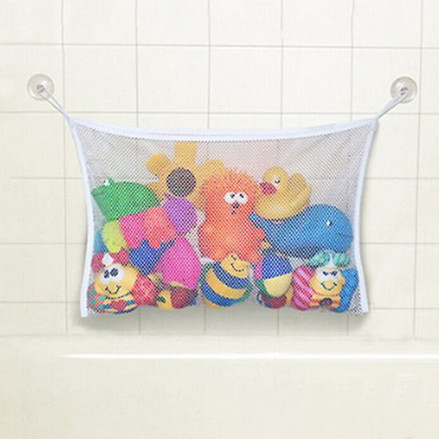 Zabawki do kąpieli dla niemowląt - torba siatkowa z mocnymi przyssawkami - Wianko - 5