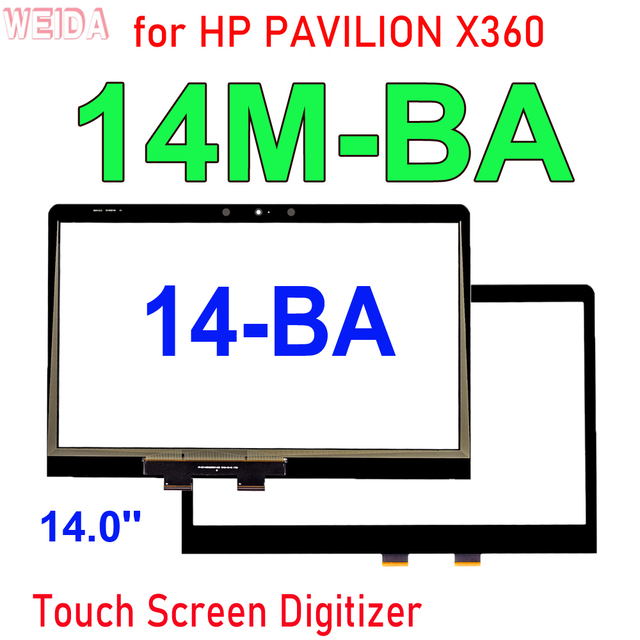 14.0'' Dotykowy Digitizer do HP PAVILION X360 14M-BA 14-BA - Panel dotykowy wymiana, bez LCD - Wianko - 1