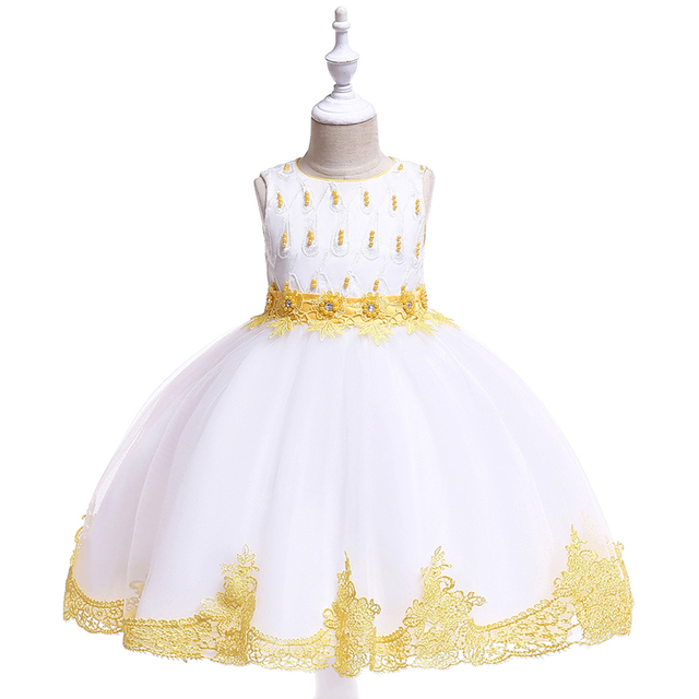 Sukienka dla dziewczynki koronkowa Tutu - 3-10 lat - Wianko - 4
