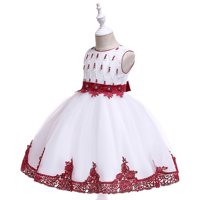 Sukienka dla dziewczynki koronkowa Tutu - 3-10 lat - Wianko - 8
