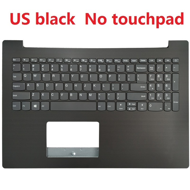 Klawiatura do laptopa Lenovo IdeaPad 330-15: US/UK/SP/FR/BR z osłoną na podparcie dłoni - Wianko - 3