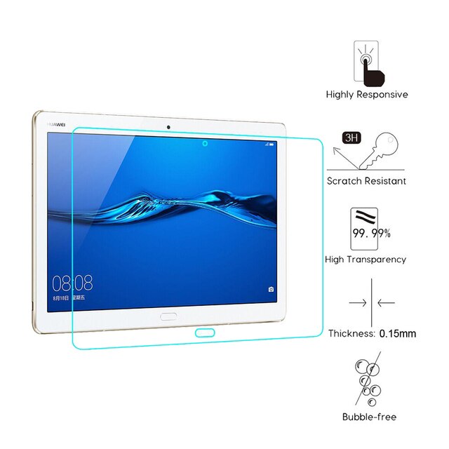 Folia ochronna na ekran Huawei MediaPad M3 8.0/8.4/10.1 Lite/PET Tablet - Wianko - 4