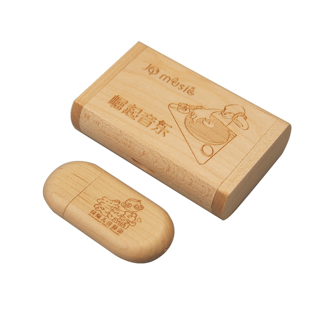 Naturalny drewniany bambusowy pendrive USB 2.0, 4GB-64GB, 30 sztuk/partia z bezpłatnym logo - idealny prezent dla biznesu i fotografii - Wianko - 16