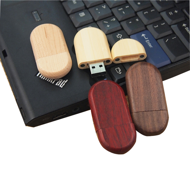 Naturalny drewniany bambusowy pendrive USB 2.0, 4GB-64GB, 30 sztuk/partia z bezpłatnym logo - idealny prezent dla biznesu i fotografii - Wianko - 18