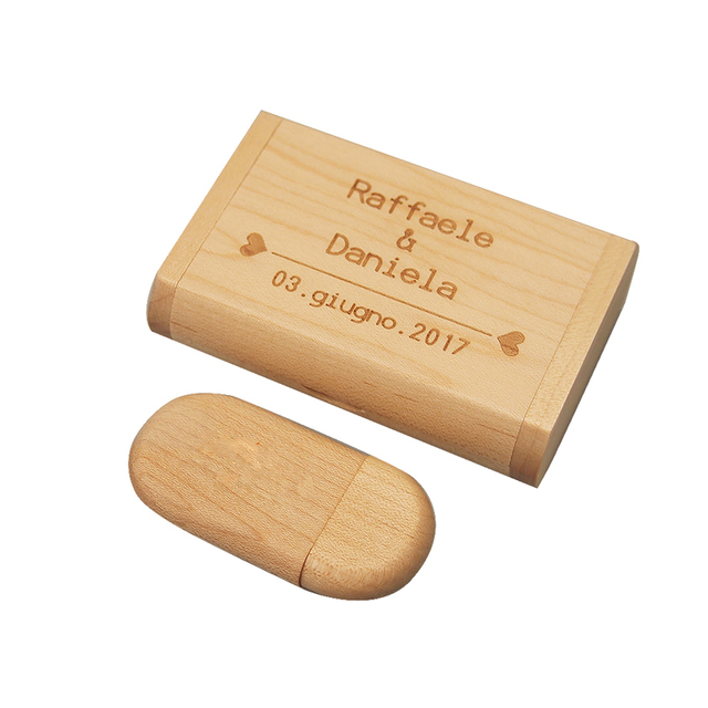 Naturalny drewniany bambusowy pendrive USB 2.0, 4GB-64GB, 30 sztuk/partia z bezpłatnym logo - idealny prezent dla biznesu i fotografii - Wianko - 17