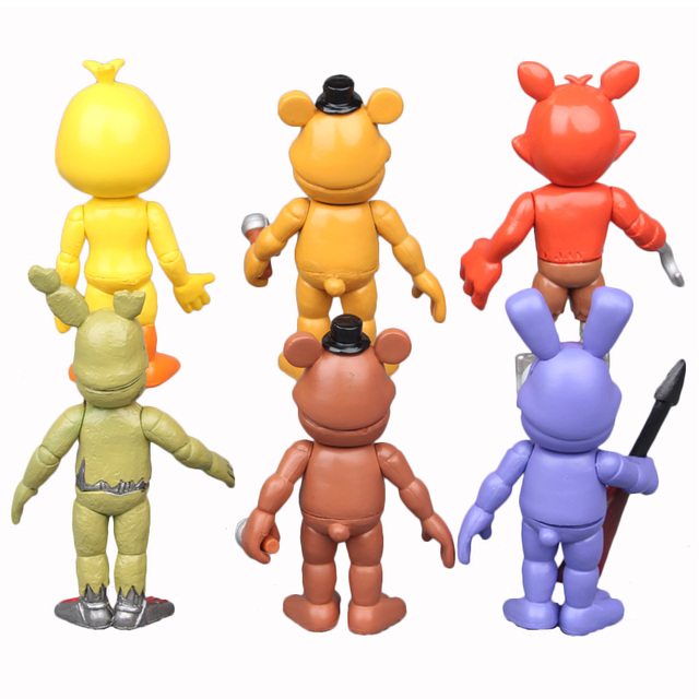 Figurki akcji FNAF: Świat Siostry Lokalizacja - Ballora, Foxy, Freddy, Ennard, Springtrap - zabawki dla dzieci - Wianko - 5