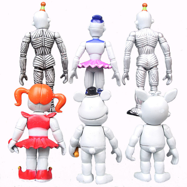 Figurki akcji FNAF: Świat Siostry Lokalizacja - Ballora, Foxy, Freddy, Ennard, Springtrap - zabawki dla dzieci - Wianko - 3