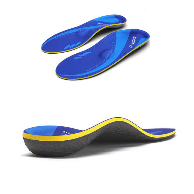 Wkładki ortopedyczne do butów, zapobiegające płaskostopiu i wspierające łuk stopy, przeciwbólowe przy zapaleniu powięzi podeszwowej - Wianko - 6