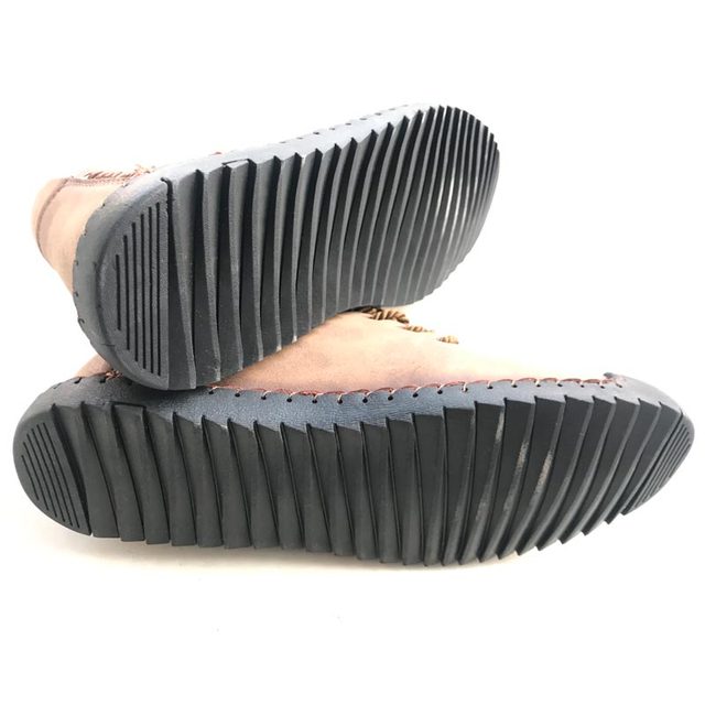 Męskie trampki Valstone Vintage - ręcznie wykonane niskie buty odkryte, stylowe mokasyny retro - Wianko - 5