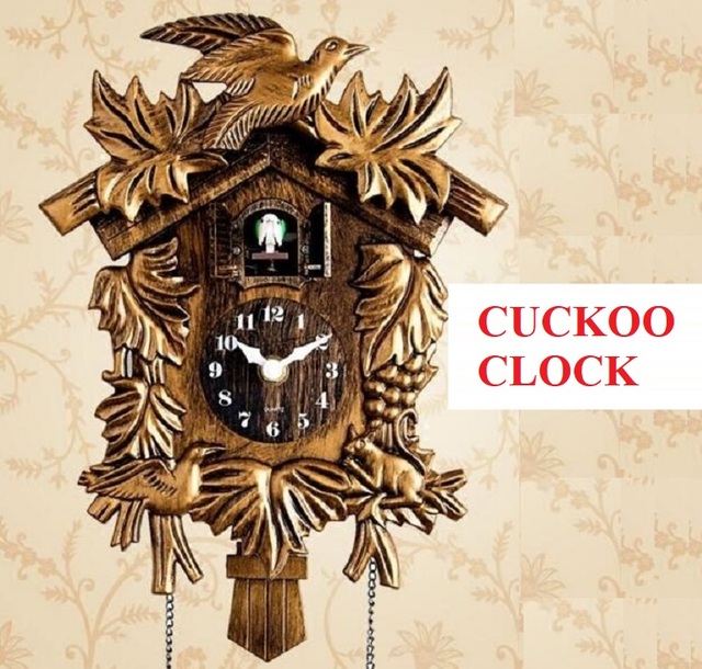 Nowoczesny zegar ścienne z kukułką, 10 cali, dekoracja pokoju dziecięcego - Wianko - 2