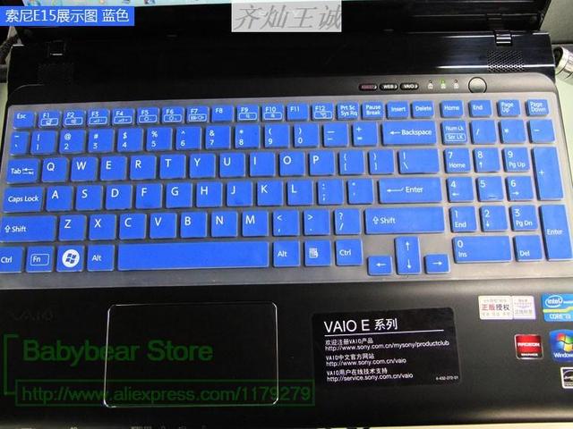 Silikonowa osłona klawiatury Sony Vaio E15/S15/EB 15.5 Cal z serii F219/F24 - Wianko - 10