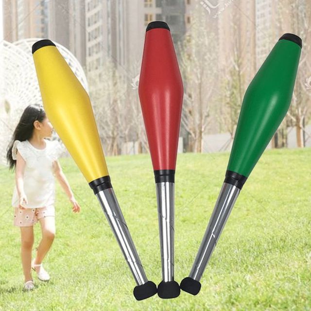 Zestaw pinów do żonglerki na świeżym powietrzu - akcesoria do żonglerki z kijem dla dzieci (900C) - Wianko - 8