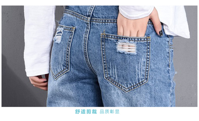 Dżinsy ciążowe na wiosnę i jesień w nowym koreańskim stylu - luźne spodnie idealne na wszystkie okazje - Wianko - 17