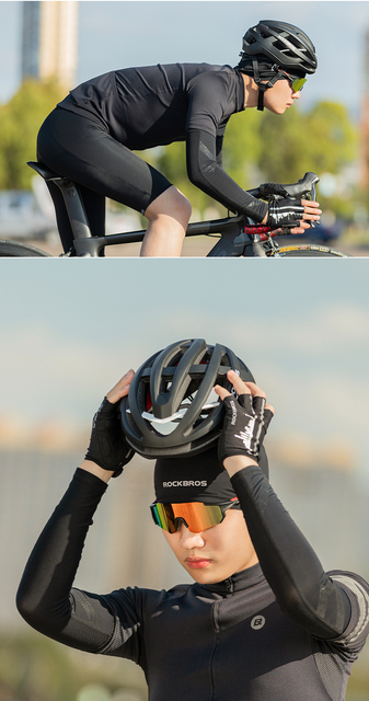 RockBros czapka kominiarka z odblaskową chustką i otworami na okulary do jazdy na rowerze - anty-UV, wysoka elastyczność (męska/kobieca) - Wianko - 14