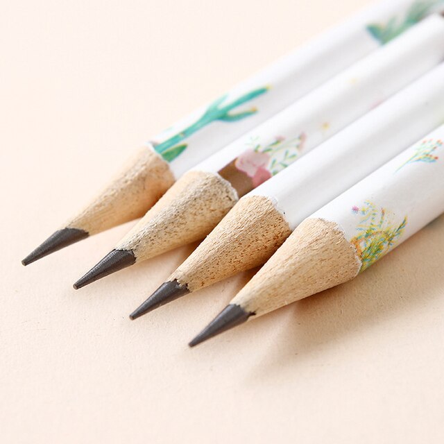 Zestaw 100 ołówków do pisania i rysowania Cartoon dla ucznia - HB, drewniane ołówki z gumką, artykuły szkolne - Wianko - 8