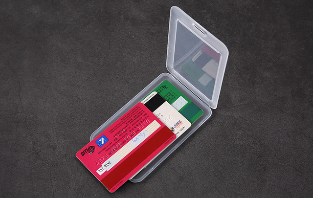 Przezroczyste etui na karty identyfikacyjne i karty bankowe z wodoodporną PVC pokrywką - Wianko - 4