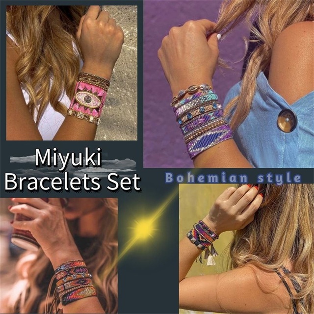 Pleciona bransoletka ZHONGVI New Arrival MIYUKI z motywem leoparda i frędzlami - biżuteria Shell Tassel, pulseras Mujer - Wianko - 10