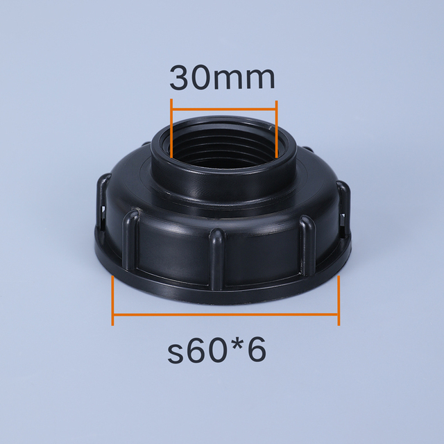 Adapter IBC z pokrywą z gwintowanym złączem - akcesorium ogrodowe do zbiornika chemicznego - Wianko - 21