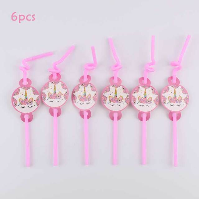 Impreza jednorożec Paper Cap Pink For Kids Party fluorescent Baby Shower - Wianko - 5