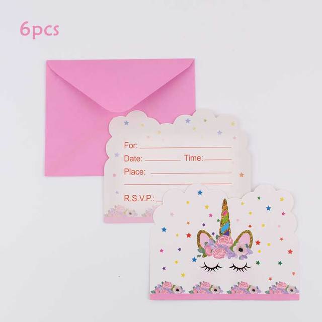 Impreza jednorożec Paper Cap Pink For Kids Party fluorescent Baby Shower - Wianko - 10