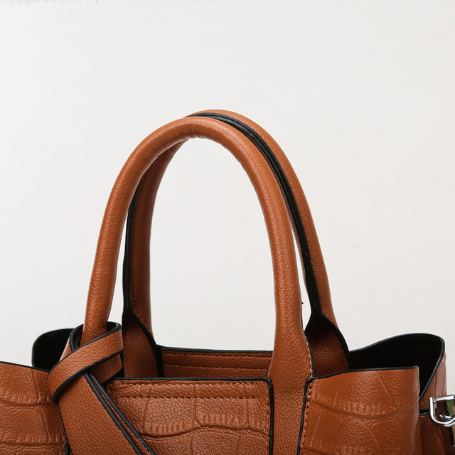 Luksusowa marka projektantek - wysokiej jakości skórzana torebka damska na ramię 2021 - dorywcza duża torba Crossbody Sac à Main - Wianko - 17