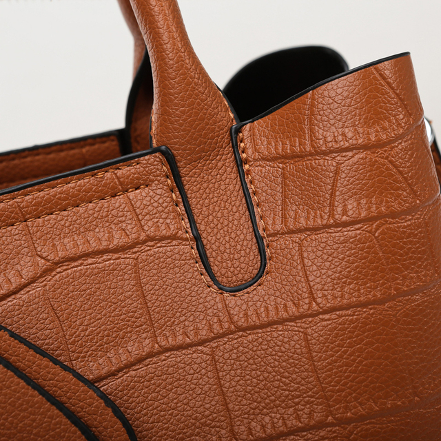 Luksusowa marka projektantek - wysokiej jakości skórzana torebka damska na ramię 2021 - dorywcza duża torba Crossbody Sac à Main - Wianko - 21