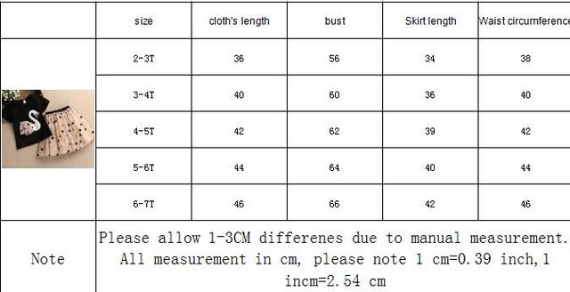 Garnitur letnia moda dla dziewczynki - 2021 haftowana łatka łabędź T-shirt i tiulowa spódnica gwiazda - Wianko - 6